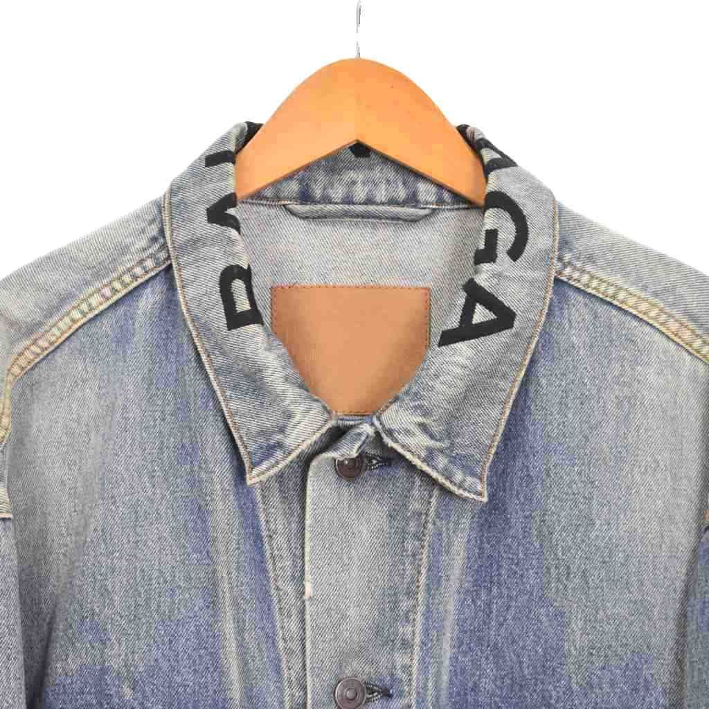 Balenciaga Crush Jacket Blue — view 5