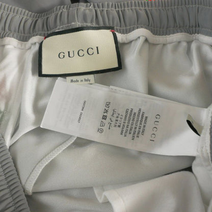 Gucci Side Line Reflector Pants Easy M Silver — view 8