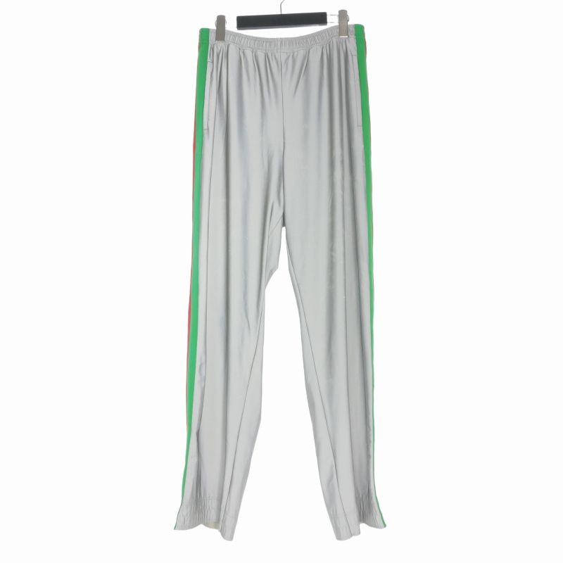 Gucci Side Line Reflector Pants Easy M Silver