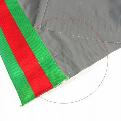 Gucci Side Line Reflector Pants Easy M Silver — view 7