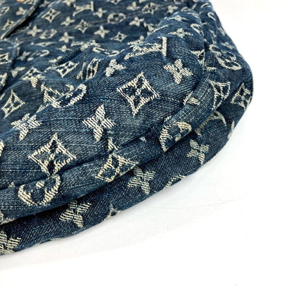 Louis Vuitton Shoulder Bag Daily GM Monogram Denim Canvas Blue — view 7