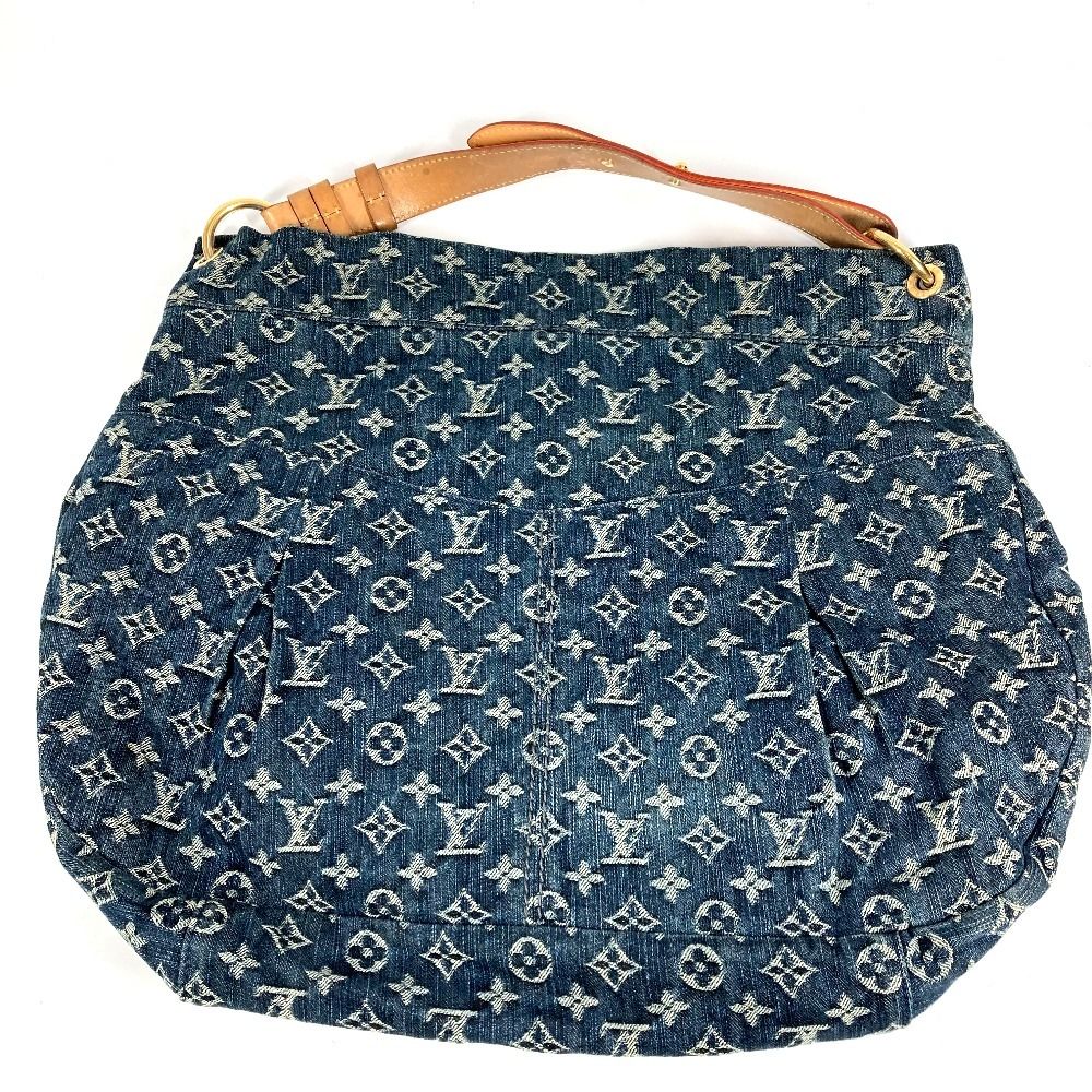 Louis Vuitton Shoulder Bag Daily GM Monogram Denim Canvas Blue — view 2