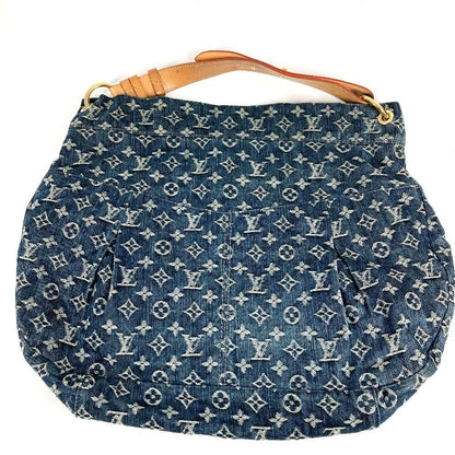 Louis Vuitton Shoulder Bag Daily GM Monogram Denim Canvas Blue — view 2