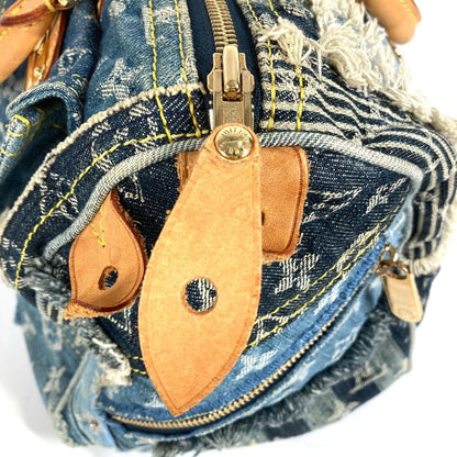 Louis Vuitton Handbag Patchwork Speedy 30 Monogram Denim Canvas Blue — view 6