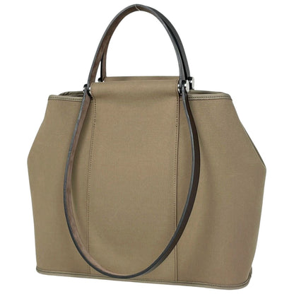 Hermes PM 2-Way Handbag Toile Officier Brown