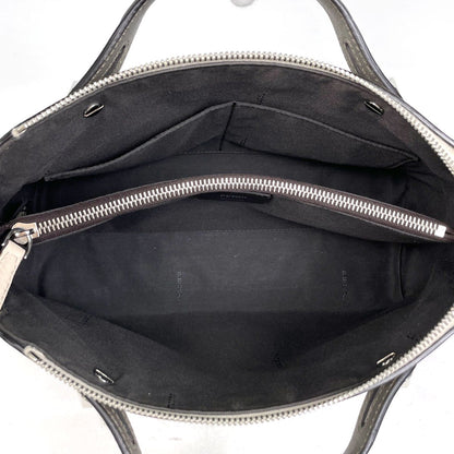 Fendi By The Way 2-Way Shoulder Bag Leather Gray — view 7