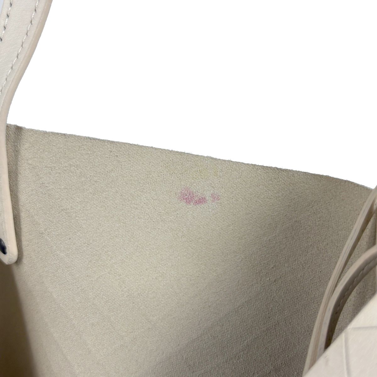 Bottega Veneta Intreccio Mirage Tote Bag Papillon Butterfly Leather Beige — view 7