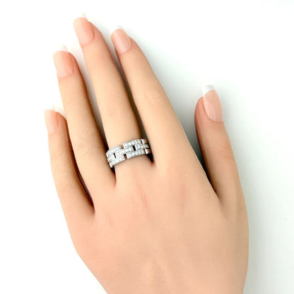 Cartier Maillon Panthere Ring Pave Diamond — view 5