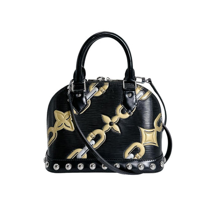 Louis Vuitton Epi Chain Pattern Alma BB Shoulder Bag Noir Collection — view 2