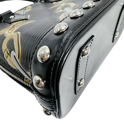 Louis Vuitton Epi Chain Pattern Alma BB Shoulder Bag Noir Collection — view 8