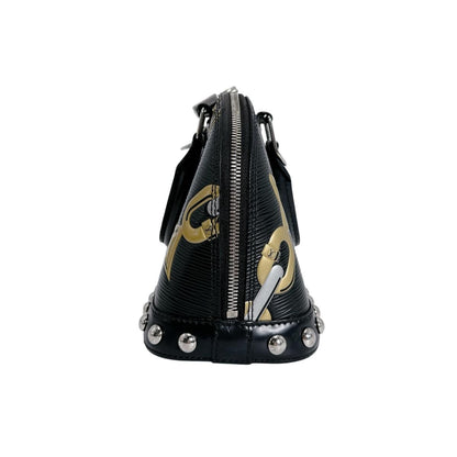 Louis Vuitton Epi Chain Pattern Alma BB Shoulder Bag Noir Collection — view 3