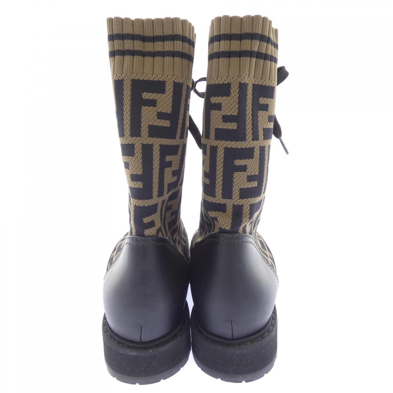 Fendi Boots Black — view 5