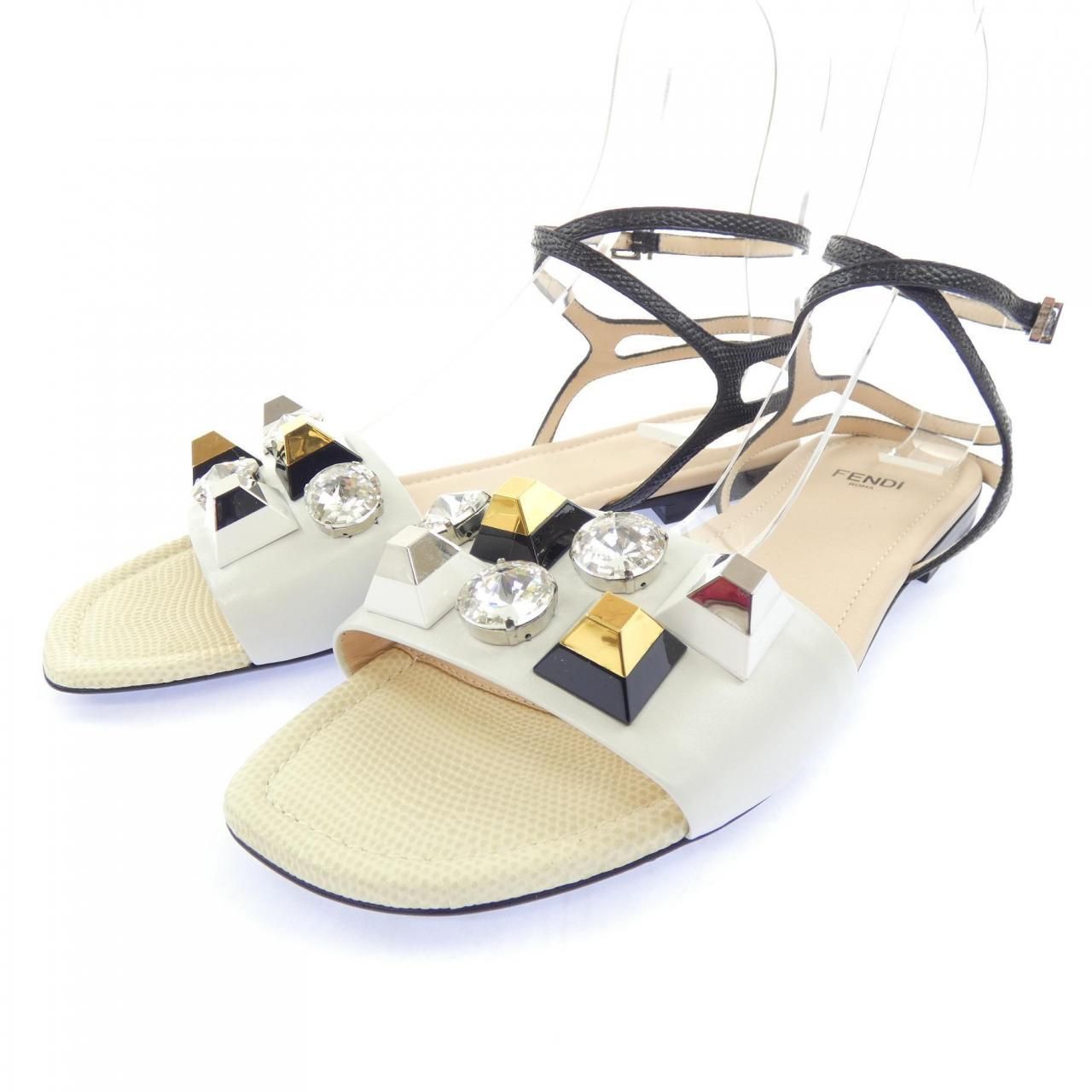 Fendi Sandals White — view 3