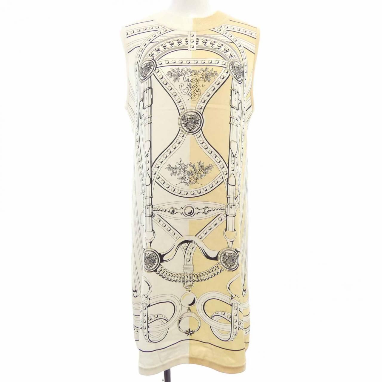 Hermes Grand Tralala Twill Lane Dress