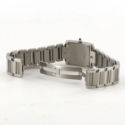 Cartier Tank Francaise SM SS Quartz Watch — view 6