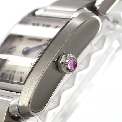 Cartier Tank Francaise SM SS Quartz Watch — view 4