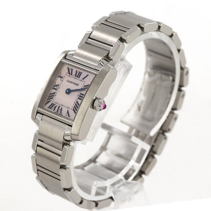 Cartier Tank Francaise SM SS Quartz Watch — view 2