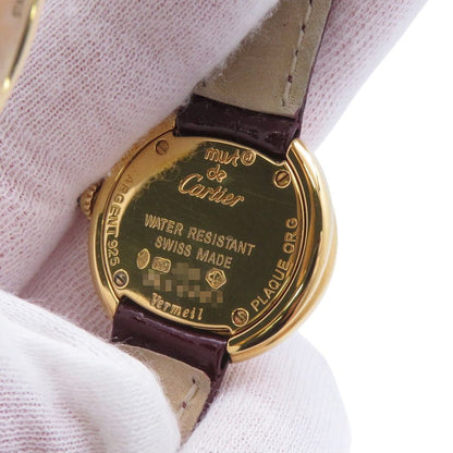 Cartier Must Trinity Vermeil Watch White Dial Quartz — view 7
