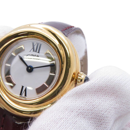 Cartier Must Trinity Vermeil Watch White Dial Quartz — view 4