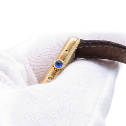 Cartier Must Tank SM Vermeil Watch Ivory Dial Vintage — view 5