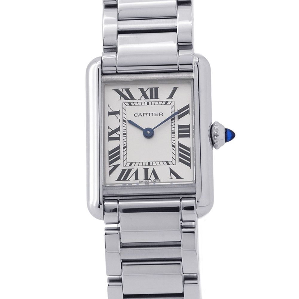 Cartier Tank Must SM Watch Silver Dial Quartz