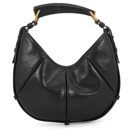 Saint Laurent Paris Handbag Mombasa Small Calf Leather Black