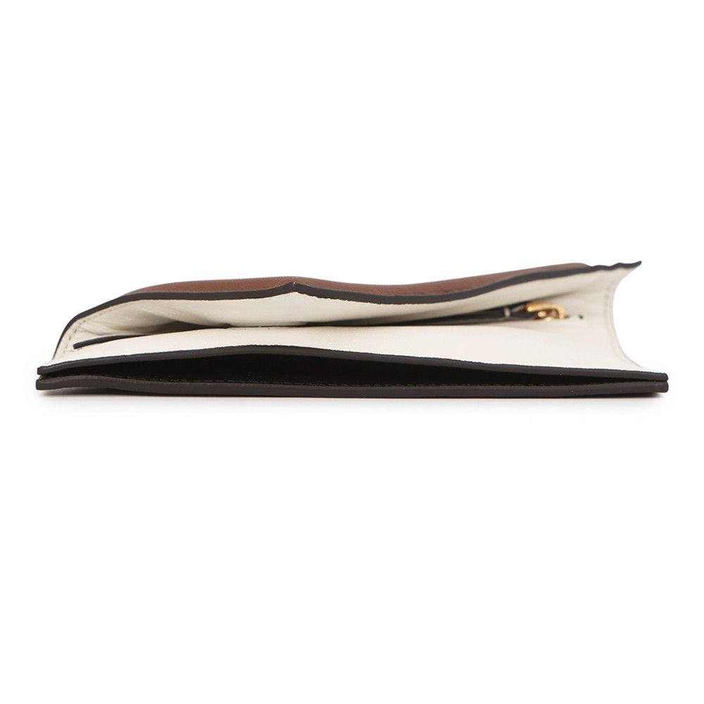 Fendi Chain Shoulder Pouch Flip Nano Leather Pochette — view 3