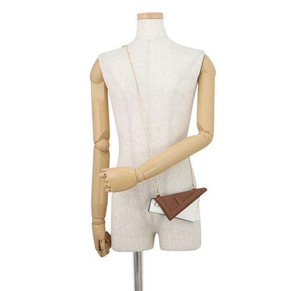 Fendi Chain Shoulder Pouch Flip Nano Leather Pochette — view 4