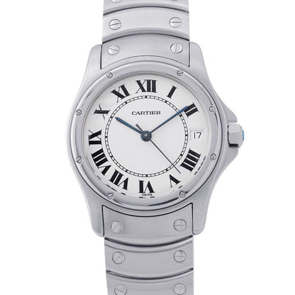 Cartier Santos Ronde LM Watch White Dial