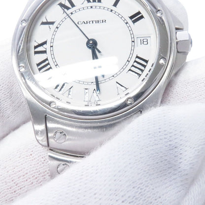 Cartier Santos Ronde LM Watch White Dial — view 5