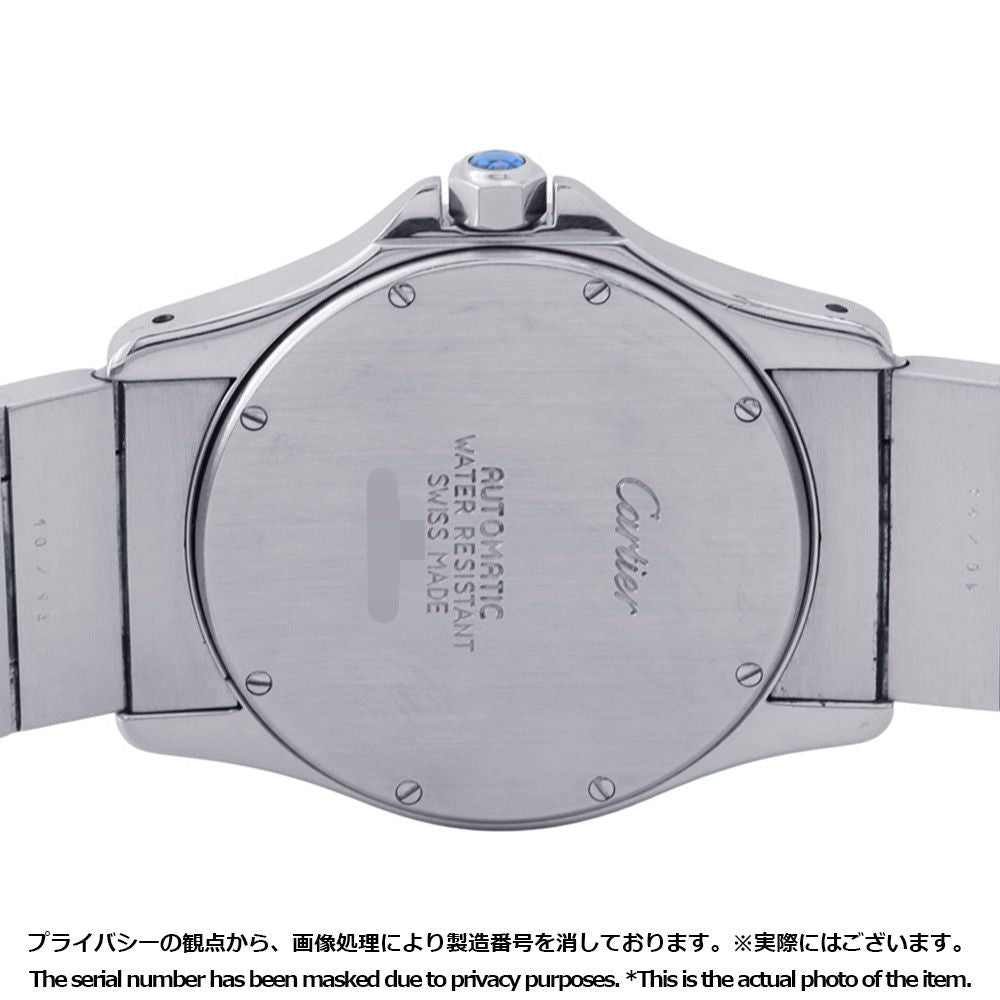 Cartier Santos Ronde LM Watch White Dial — view 3