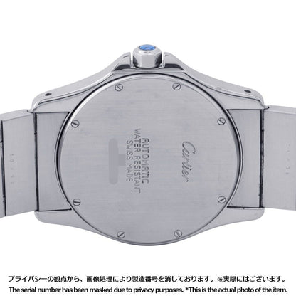 Cartier Santos Ronde LM Watch White Dial — view 3