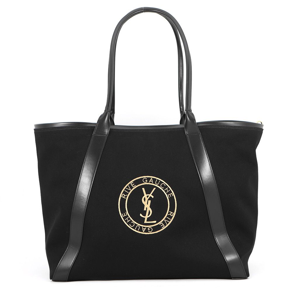 Saint Laurent Paris Tote Bag Rive Gauche Canvas