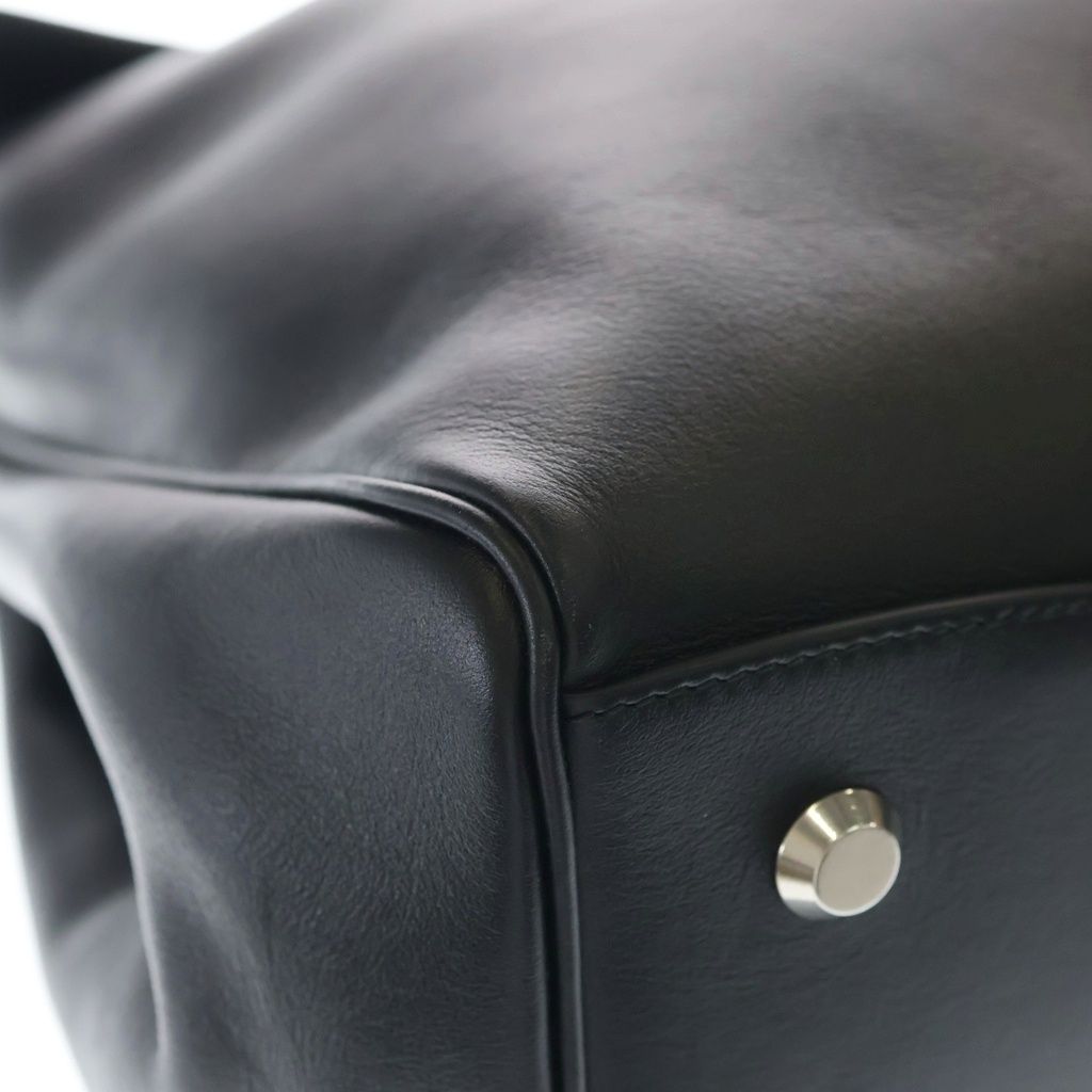 Balenciaga Rodeo Large 2-Way Leather Shoulder Bag Black — view 5