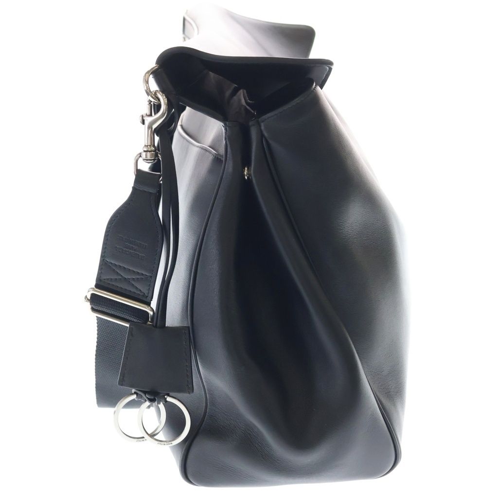Balenciaga Rodeo Large 2-Way Leather Shoulder Bag Black — view 3