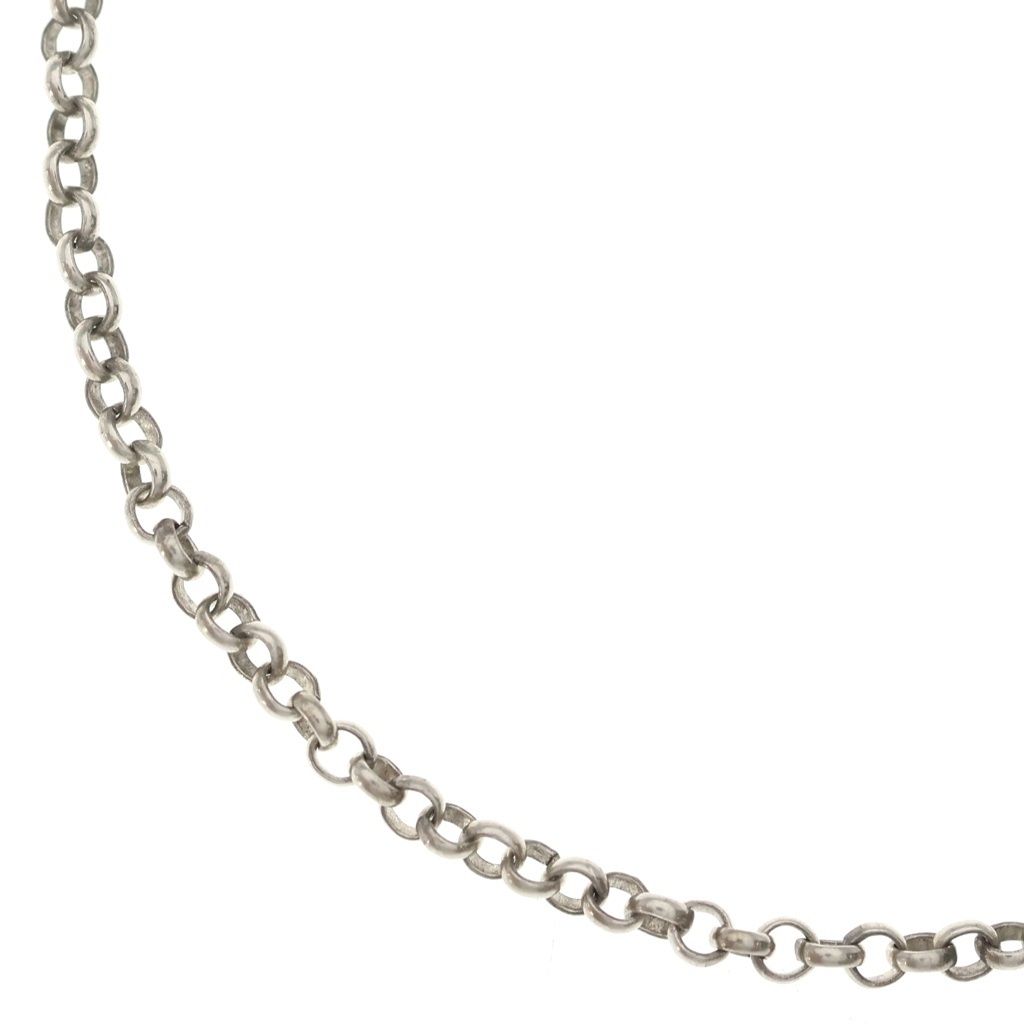Chrome Hearts Neckchain Roll Chain Necklace Silver