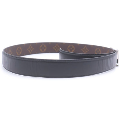 Louis Vuitton Pretty LV Reversible Belt Black Brown Silver — view 3