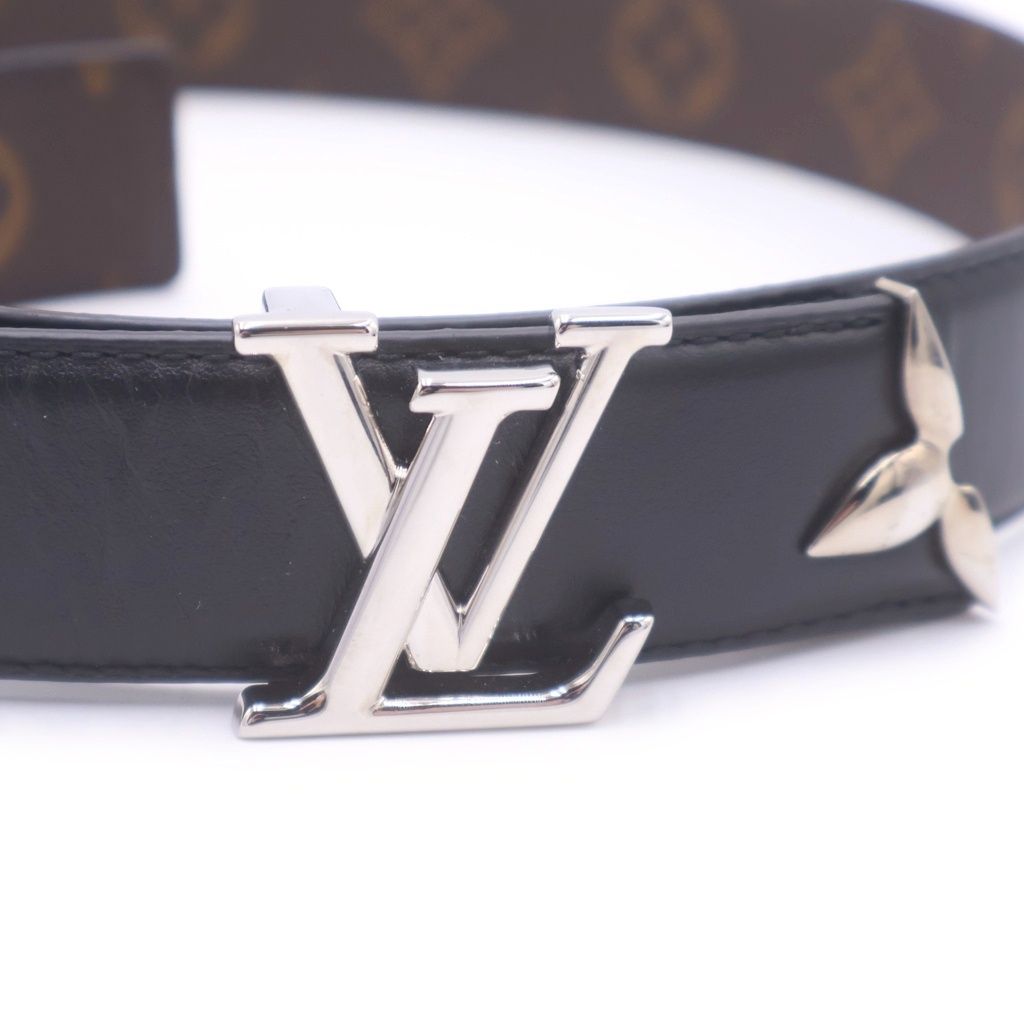 Louis Vuitton Pretty LV Reversible Belt Black Brown Silver — view 5