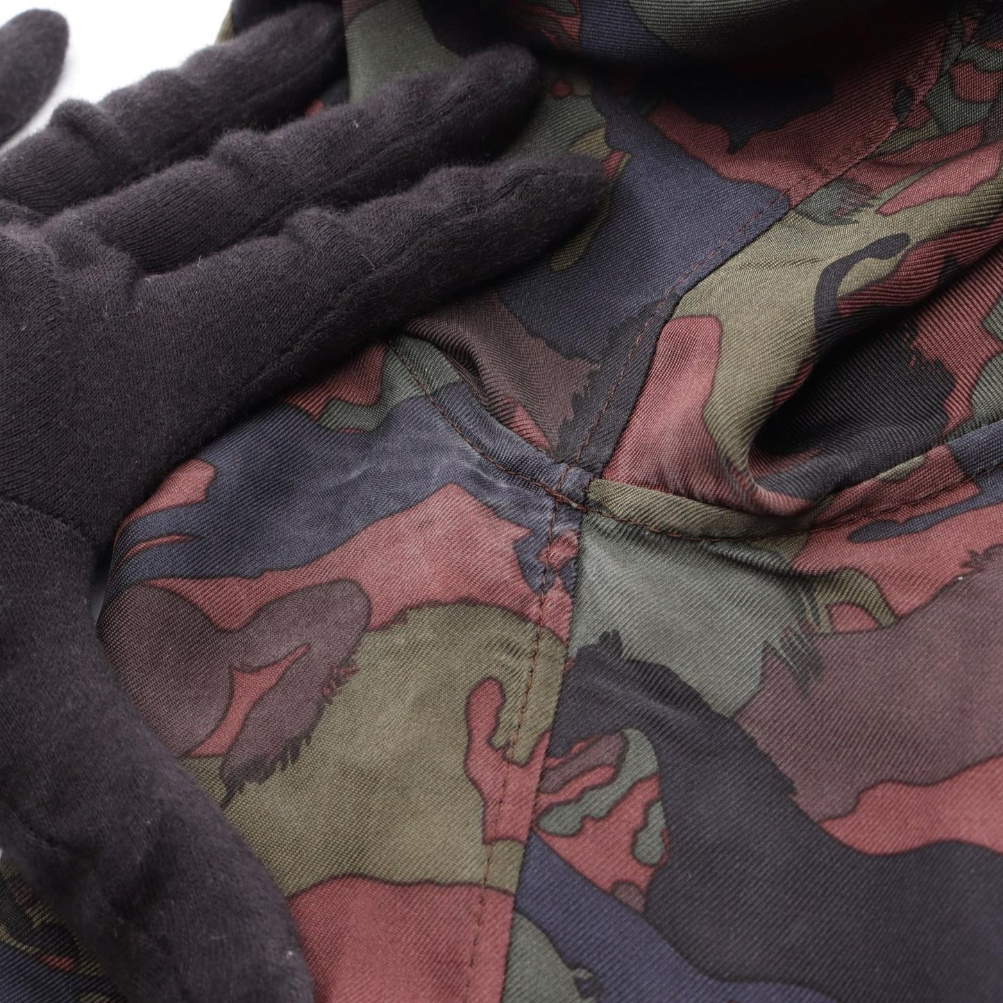 Hermes Horse All Over Pattern Long Sleeve Silk Shirt — view 6
