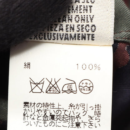 Hermes Horse All Over Pattern Long Sleeve Silk Shirt — view 4