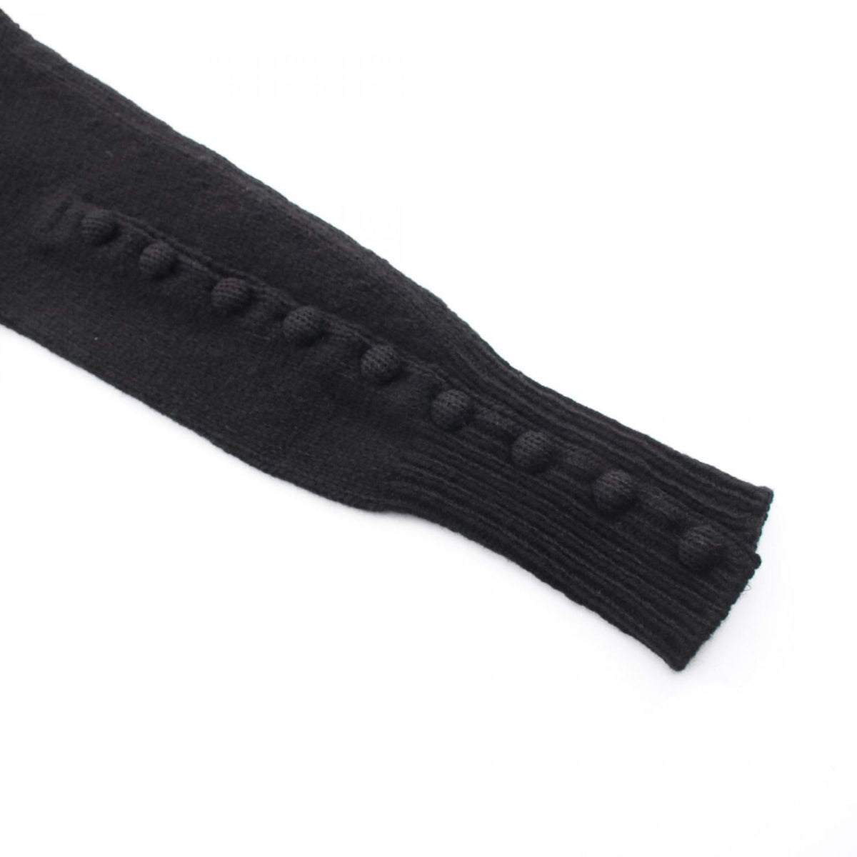 Prada Knit Turtleneck Black Wool Sweater — view 8