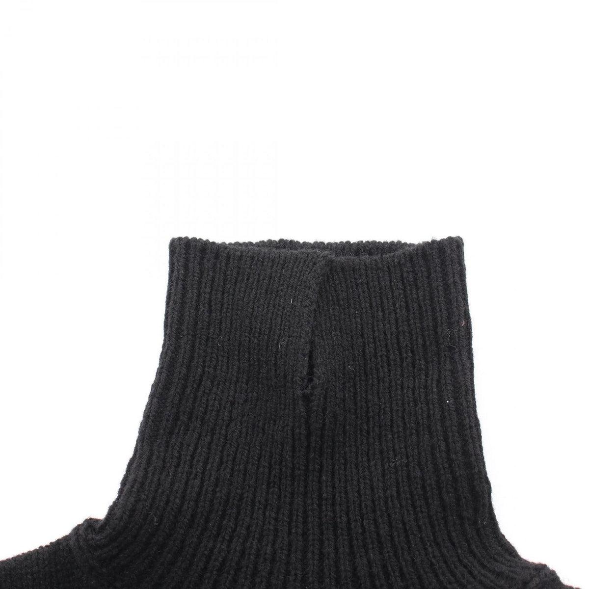 Prada Knit Turtleneck Black Wool Sweater — view 7