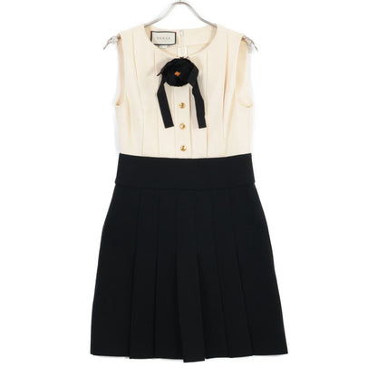 Gucci Corsage with Pleats Sleeveless