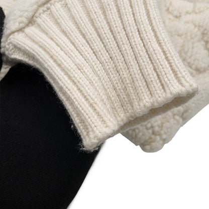 Dior Jacket Zip Cardigan 36 White — view 4
