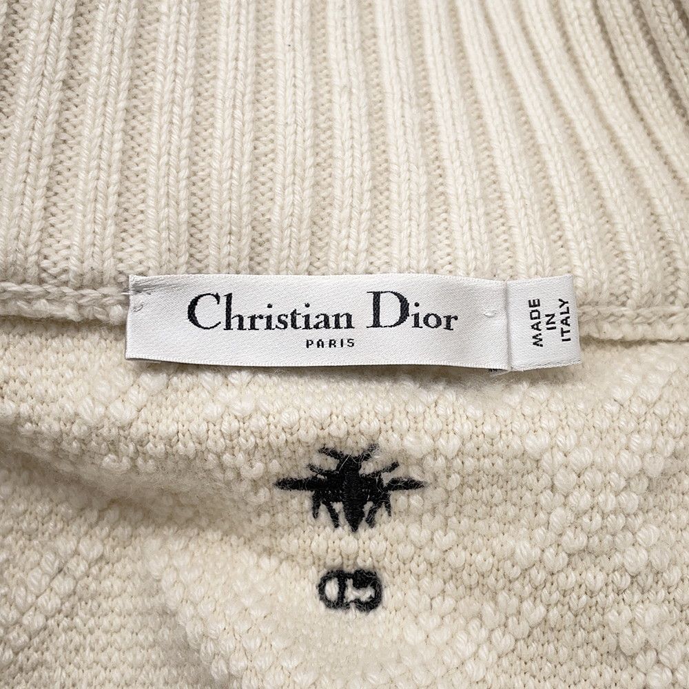 Dior Jacket Zip Cardigan 36 White — view 8