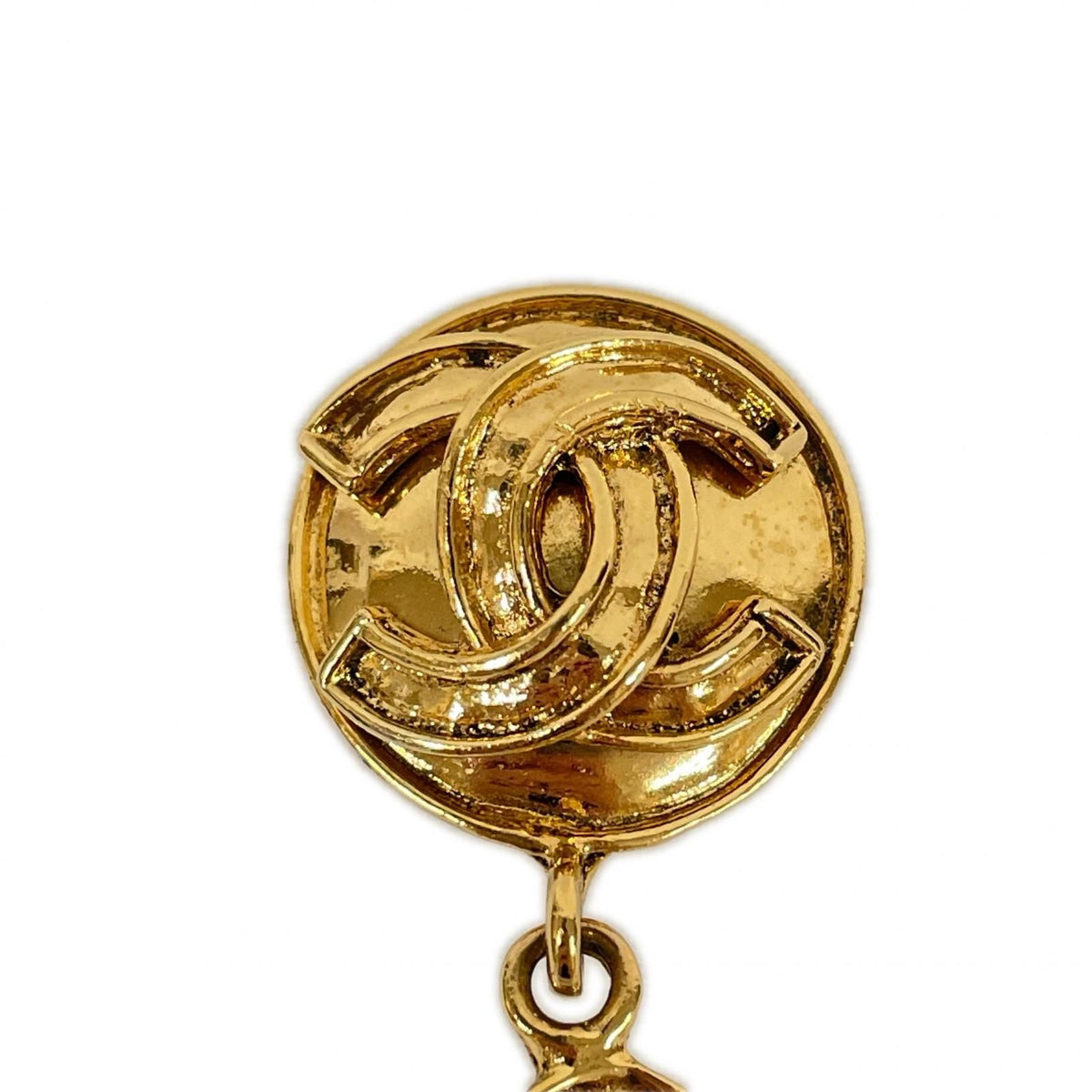 Chanel 94P Earrings Plated Gold — view 8