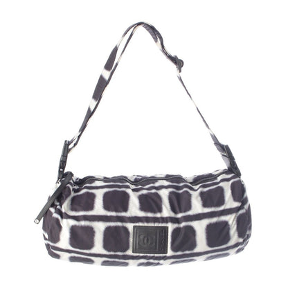 Chanel 07A Reversible Down Jacket Black White Navy 38 — view 3