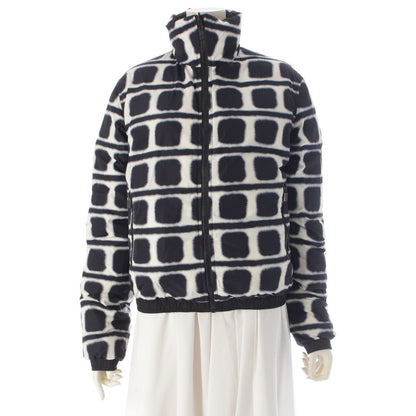 Chanel 07A Reversible Down Jacket Black White Navy 38