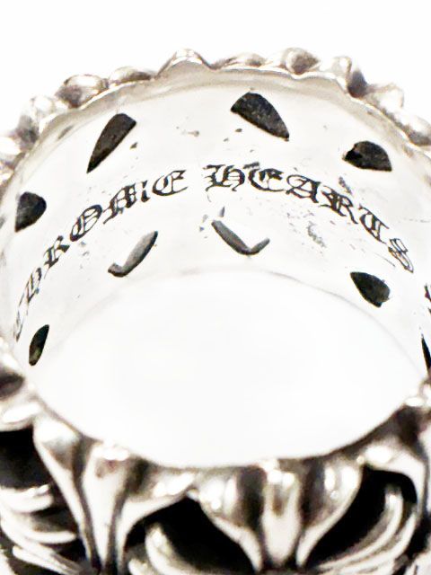 Chrome Hearts Cemetery Cross Ring Silver — view 8