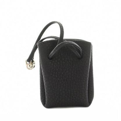 Hermes Vespa Pouch Leather Black YT — view 3